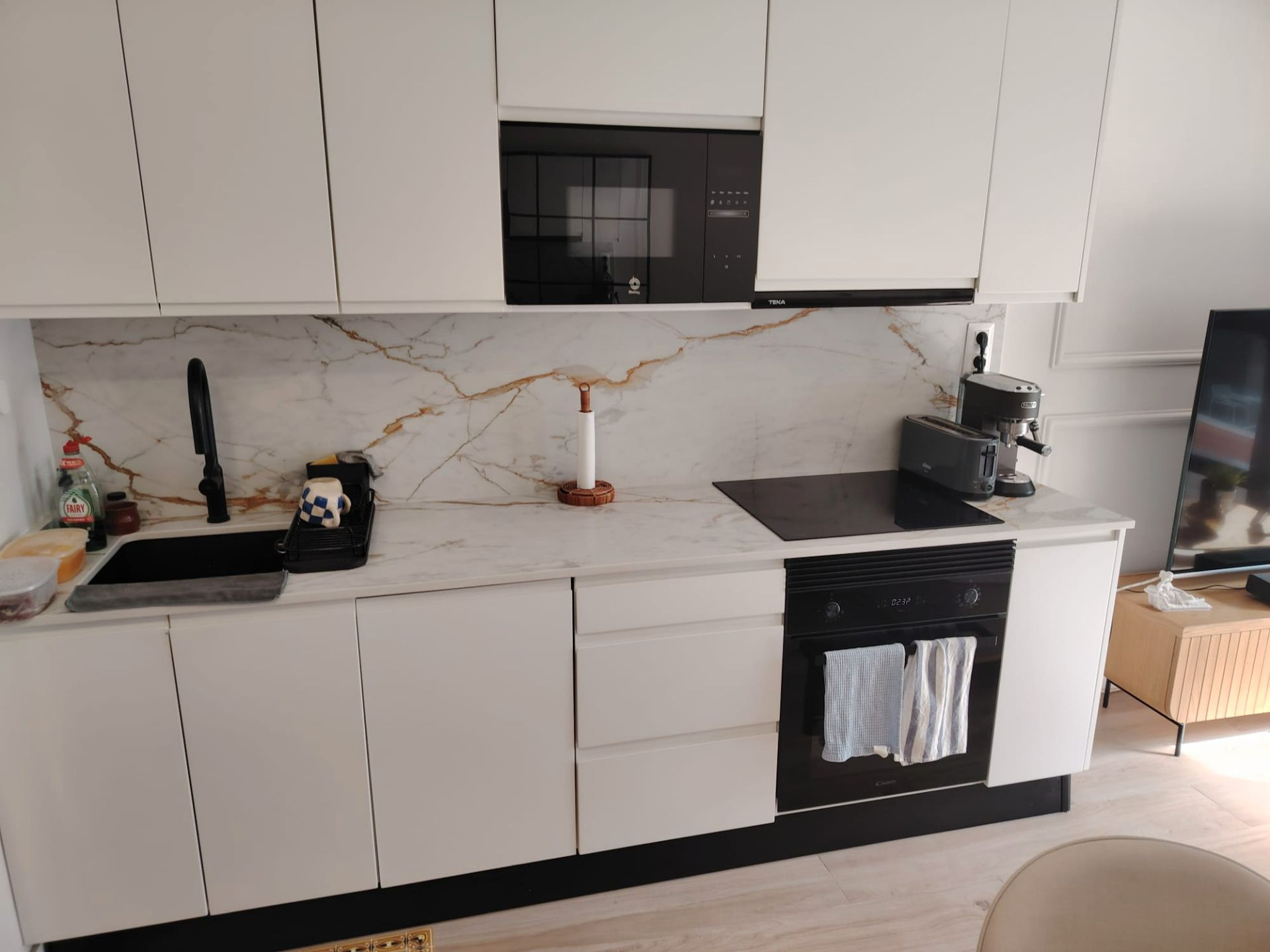 Kitchen of Apartment for sale in Las Palmas de Gran Canaria  with Furnished, Oven and Washing machine