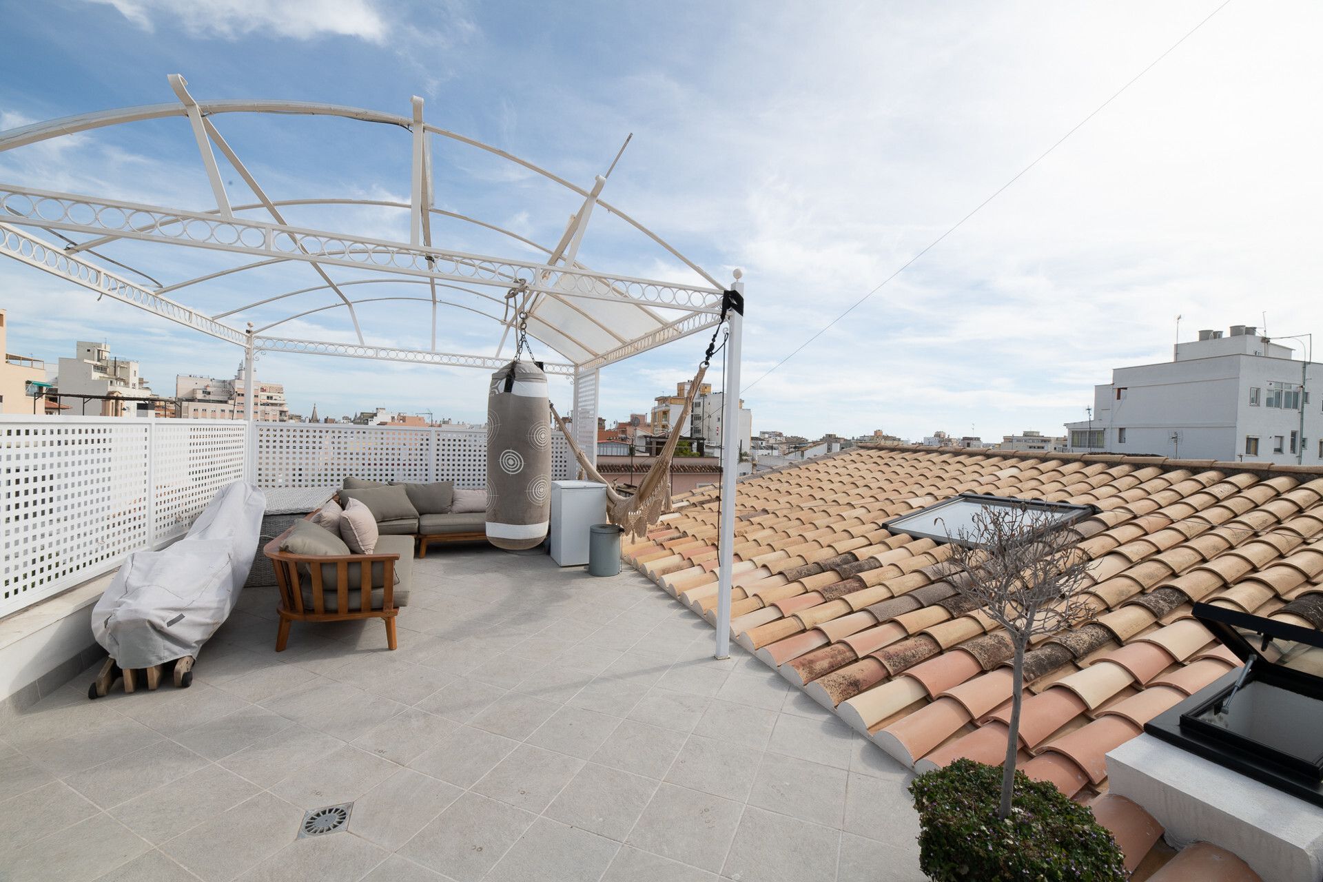 Terrassa de Apartament en venda en  Palma de Mallorca amb Aire condicionat, Calefacció i Terrassa