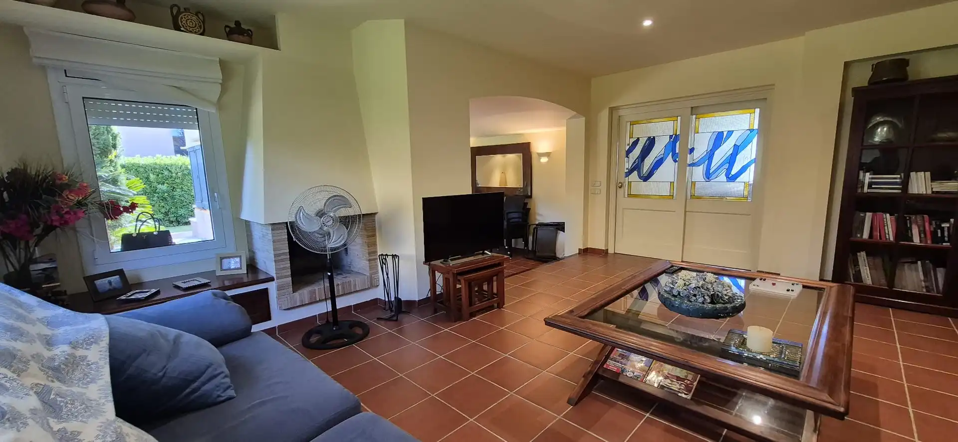 Sala d'estar de Casa o xalet en venda en Palafrugell amb Calefacció, Jardí privat i Terrassa