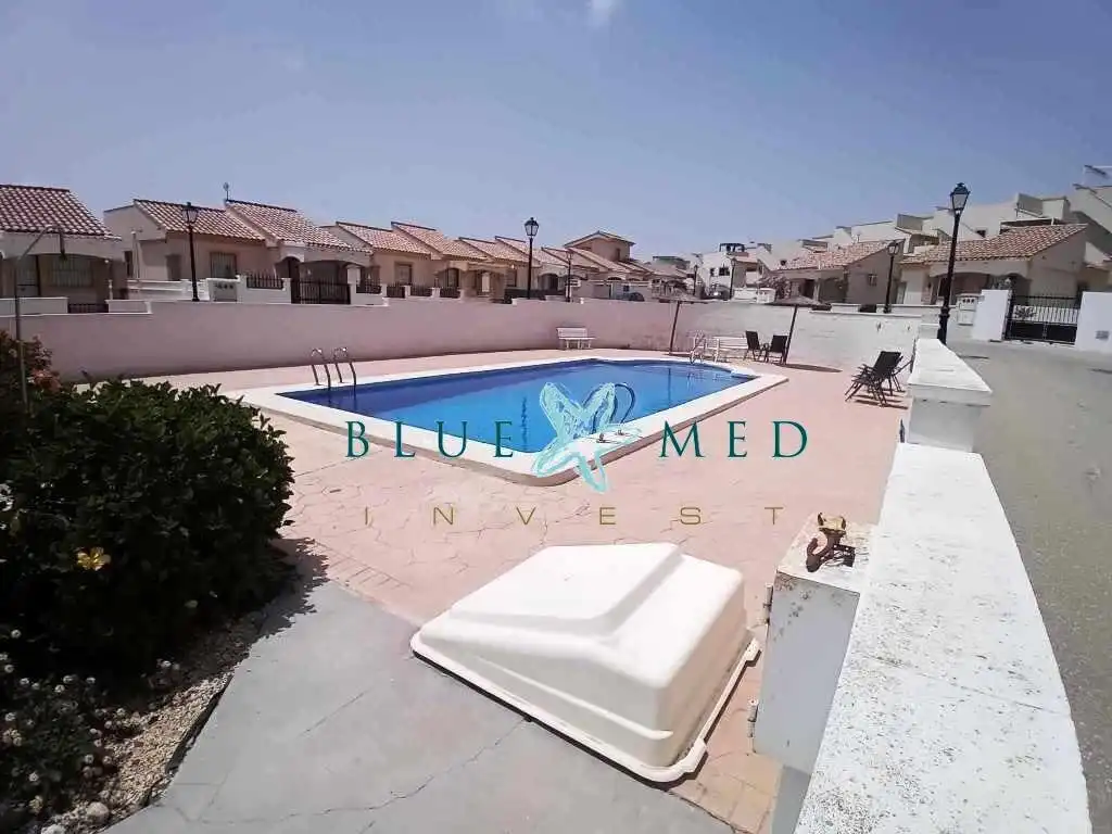 Piscina de Casa o chalet en venta en Mazarrón con Jardín privado y Piscina comunitaria