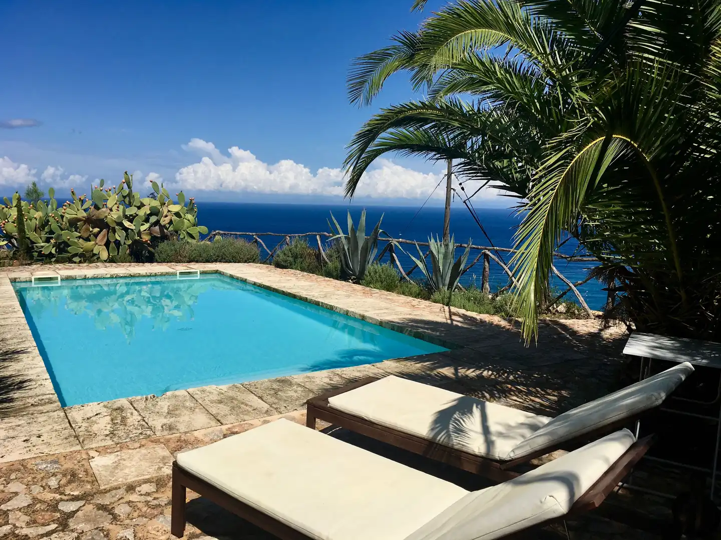 Piscina de Finca rústica en venta en Banyalbufar con Jardín privado, Terraza y Horno