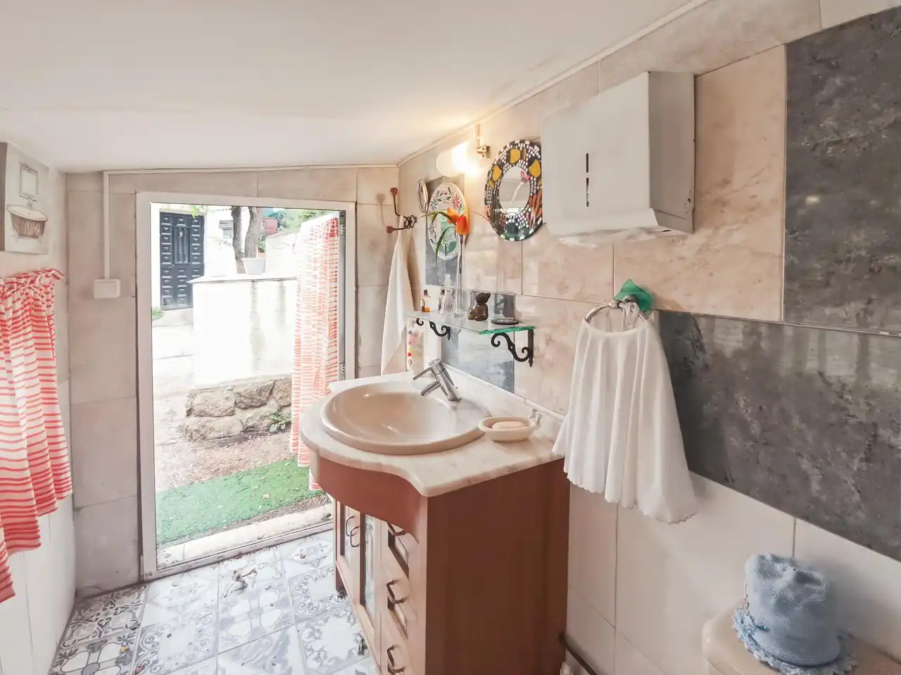 Baño de Casa o chalet en venta en Barajas de Melo con Aire acondicionado, Calefacción y Jardín privado