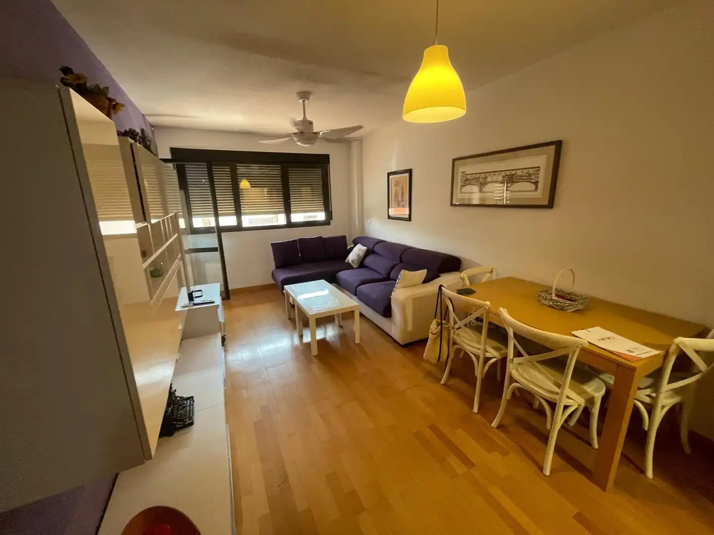 Wohnzimmer von Wohnung zum Verkauf in Águilas mit Klimaanlage, Privatgarten und Terrasse