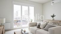 Living room of Flat for sale in  Barcelona Capital  with Air Conditioner, Heating and Terrace