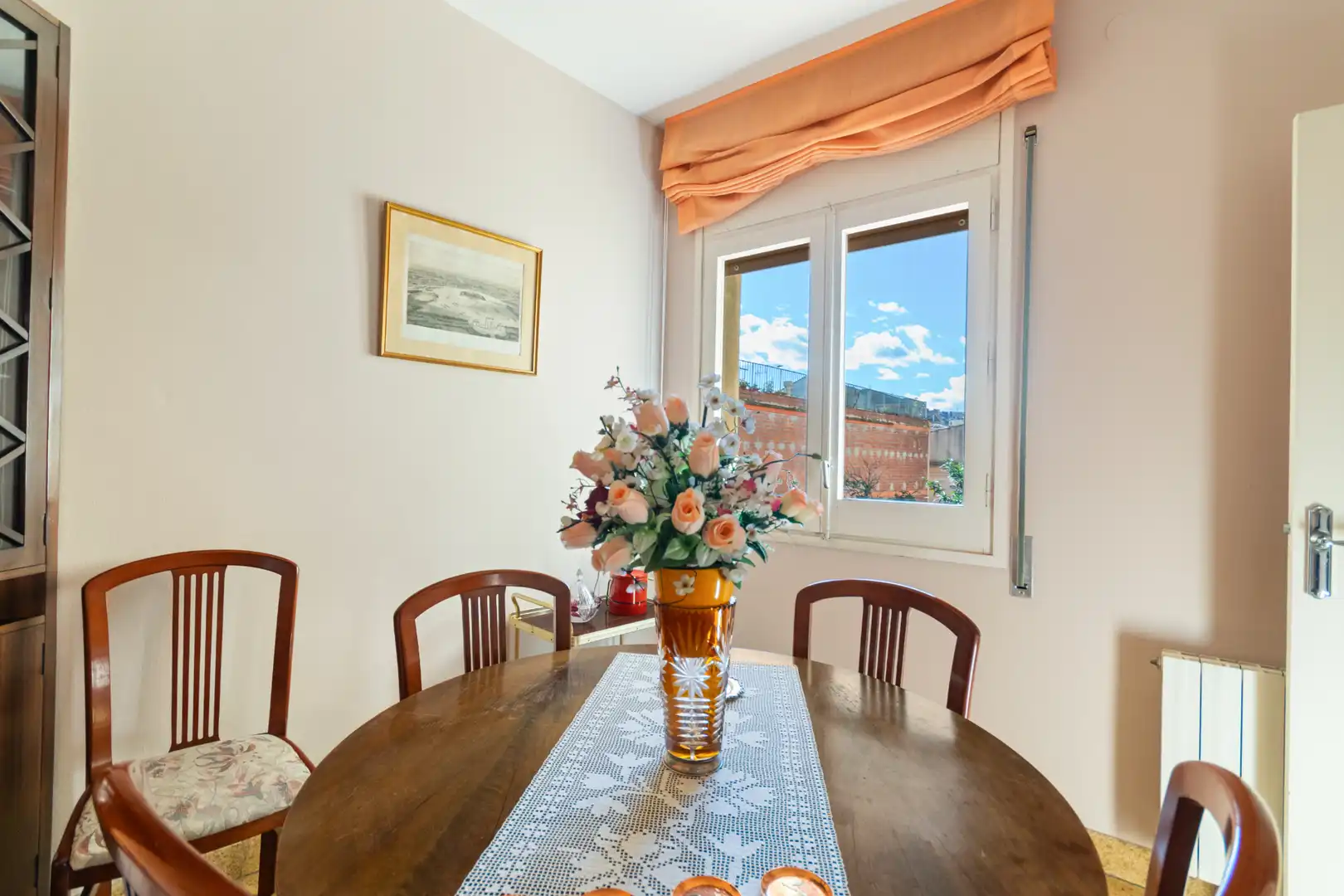 Dining room of Flat for sale in Barcelona  with Heating, Terrace and Balcony