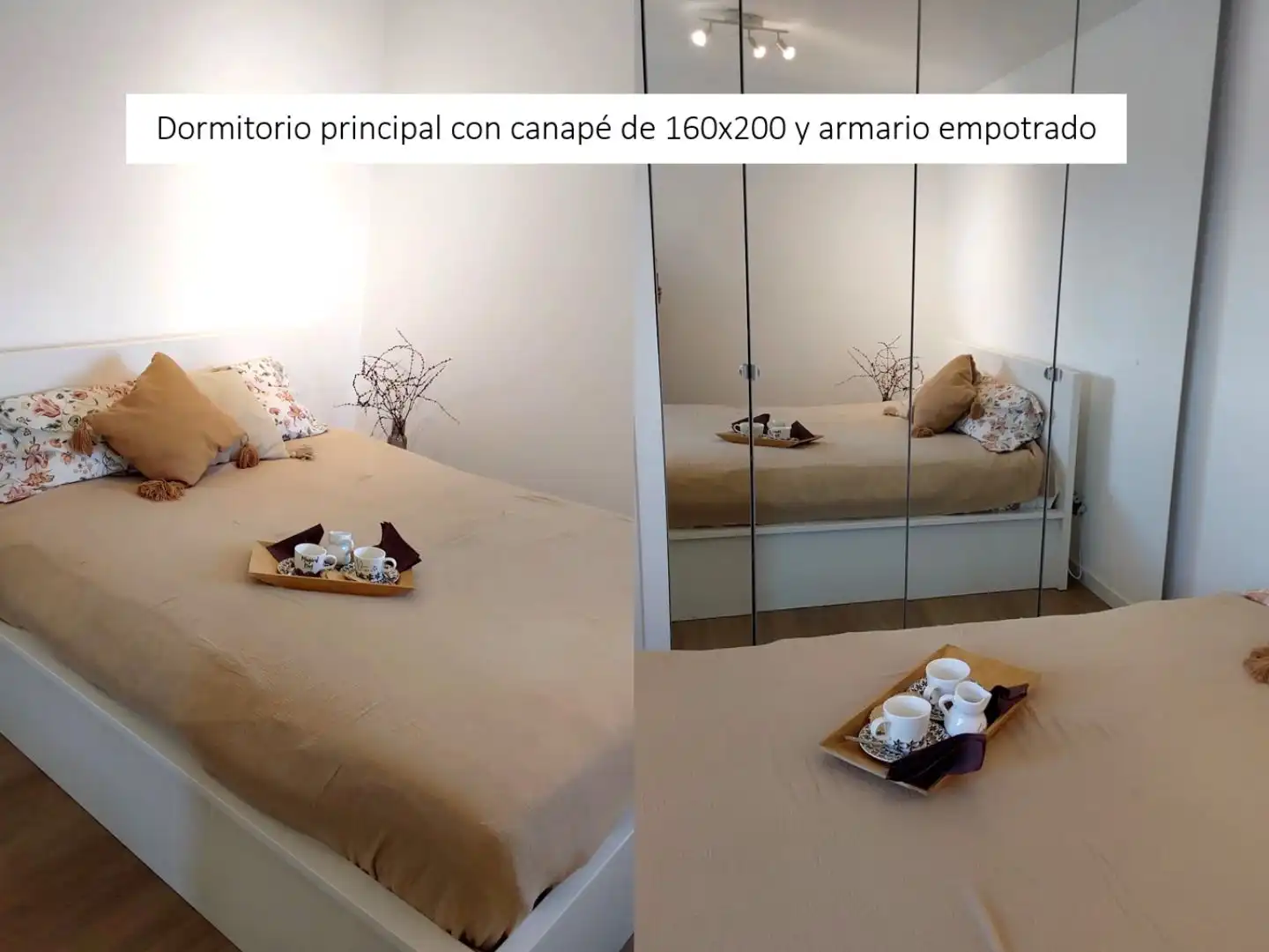 Schlafzimmer von Wohnung zur Miete in  Madrid Capital