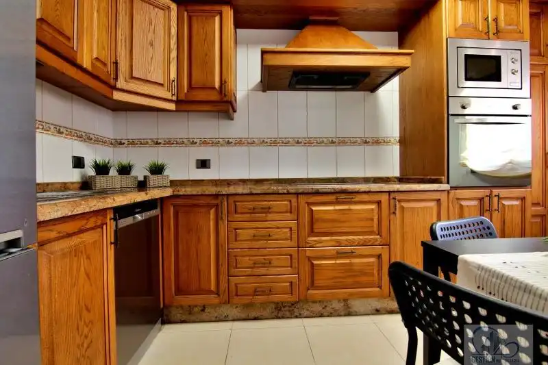Kitchen of Flat for sale in San Cristóbal de la Laguna  with Terrace, Storage room and Furnished
