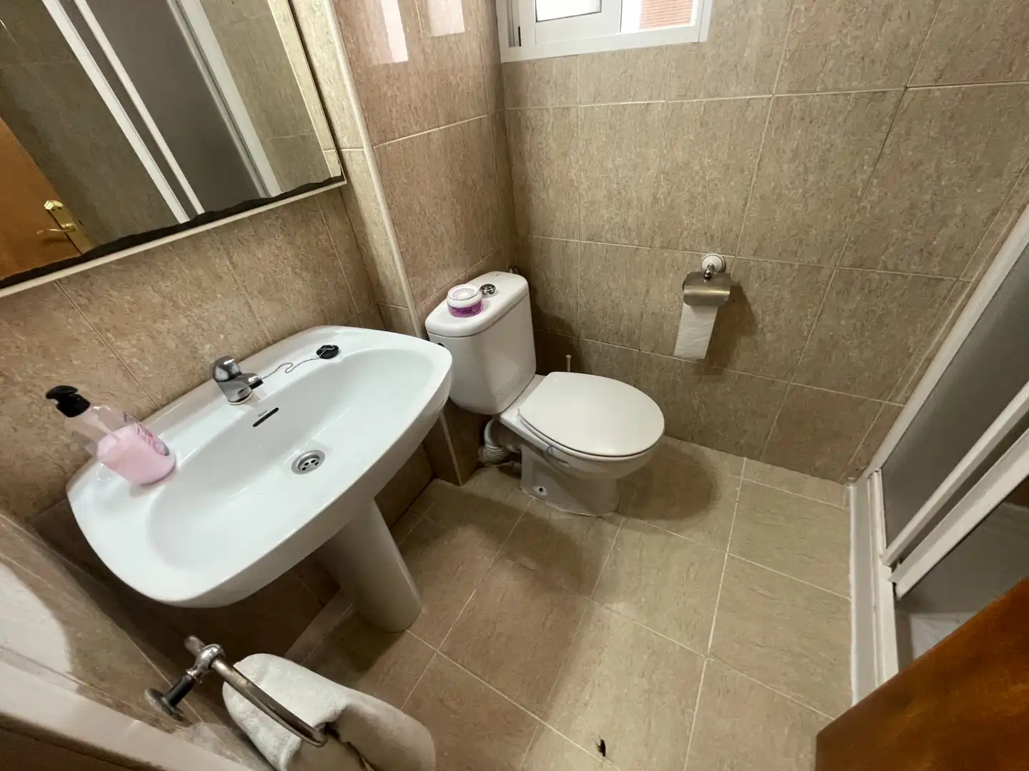 Bany de Pis de lloguer en Murcia amb Aire condicionat, Parquet i Moblat