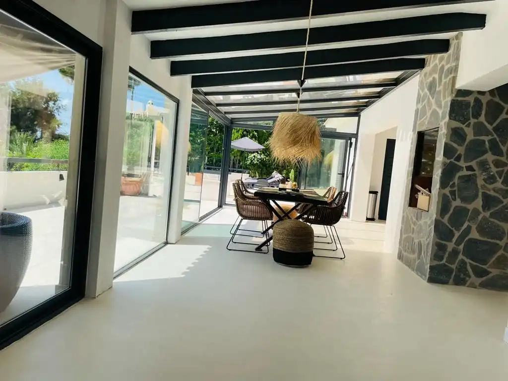Esszimmer von Haus oder Chalet zum Verkauf in Altea mit Klimaanlage, Heizung und Privatgarten