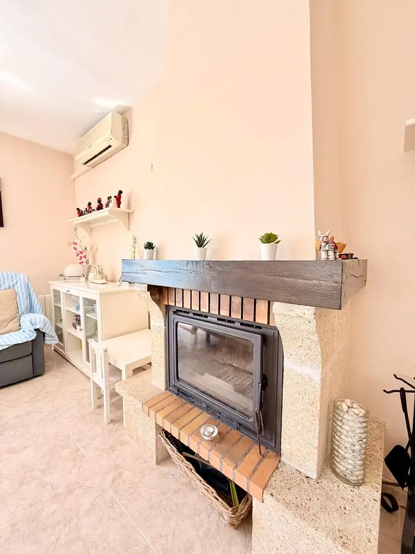 Living room of Houses for sale in Calafell  with Air Conditioner, Private garden and Terrace