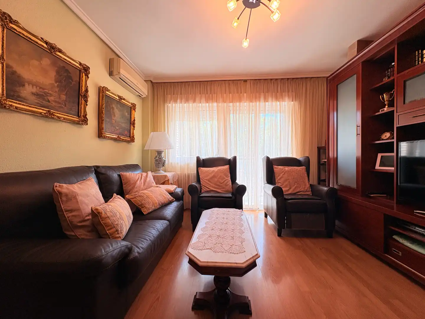 Sala de estar de Piso en venta en Zaragoza con Aire acondicionado, Calefacción y Terraza