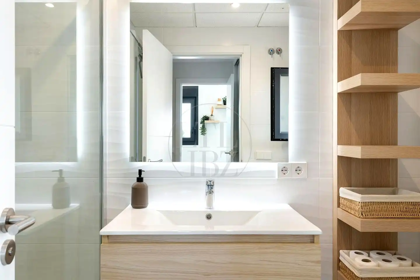 Baño de Apartamento en venta en Sant Josep de sa Talaia con Aire acondicionado, Amueblado y Balcón