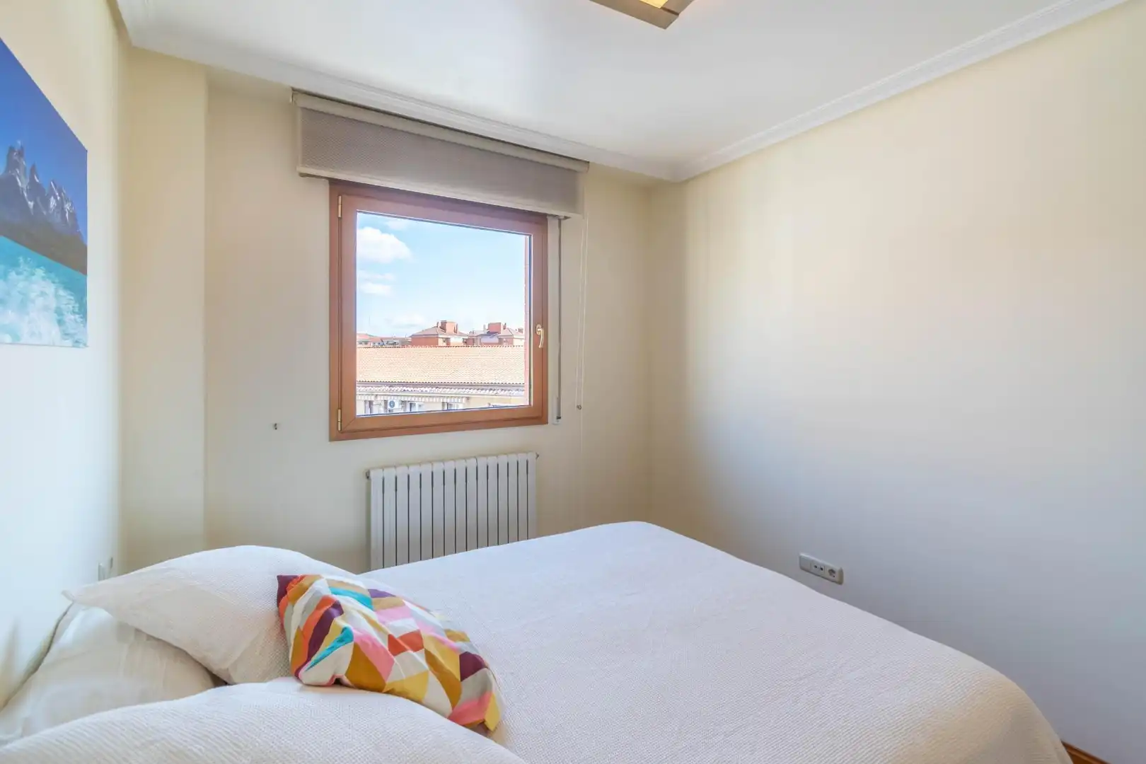 Bedroom of Attic for sale in  Pamplona / Iruña  with Heating, Terrace and Storage room
