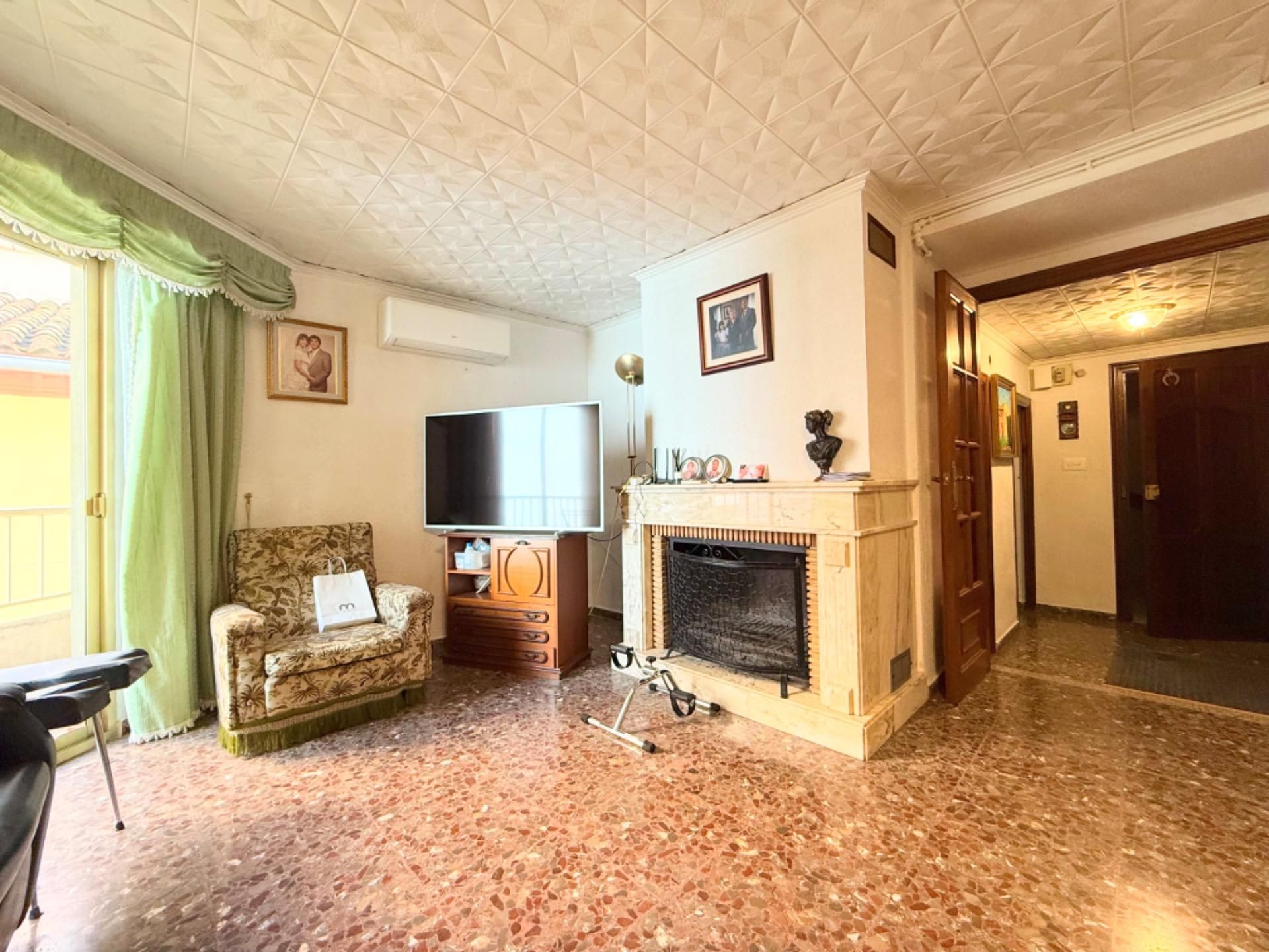 Living room of Flat for sale in Cullera  with Terrace, Storage room and Balcony