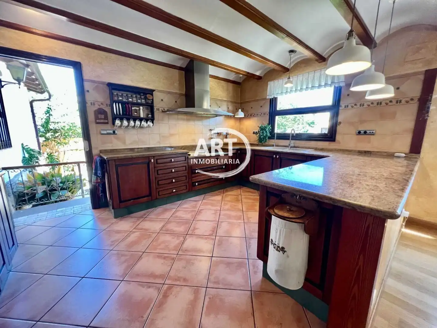 Kitchen of Houses for sale in L'Eliana  with Air Conditioner, Heating and Private garden