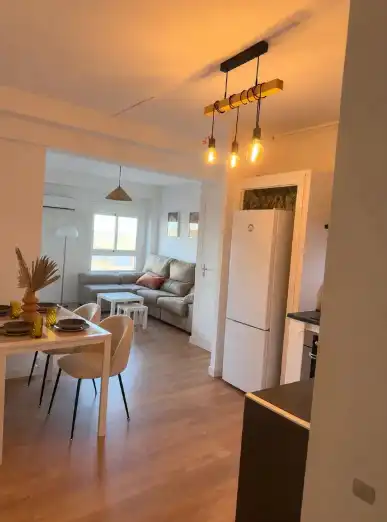Living room of Flat for rent in Sagunto / Sagunt  with Air Conditioner, Terrace and Furnished