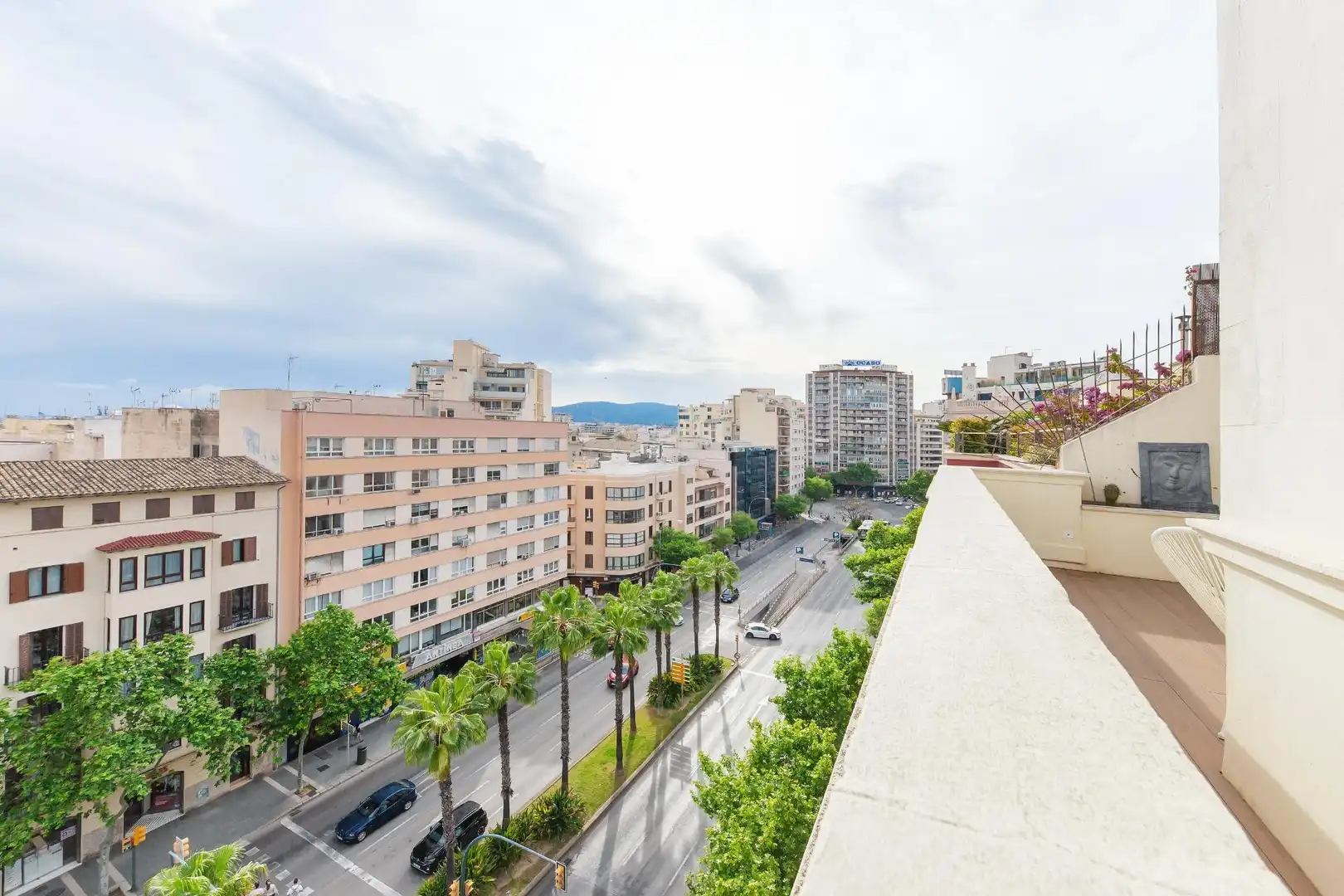 Vista exterior de Àtic en venda en  Palma de Mallorca amb Aire condicionat, Calefacció i Terrassa