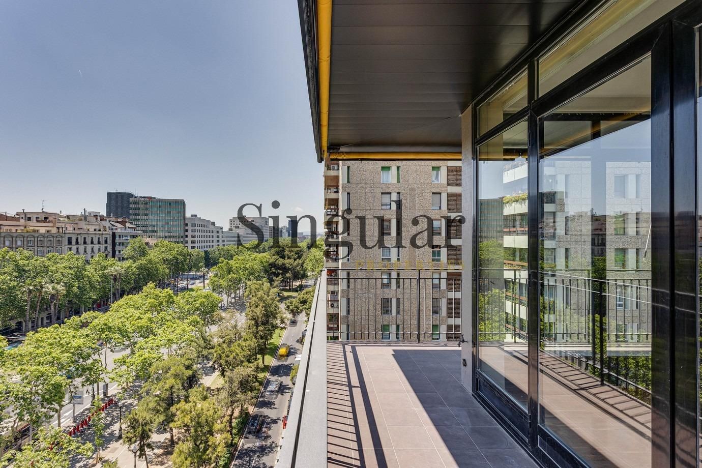 Terrace of Flat for sale in  Barcelona Capital  with Air Conditioner, Heating and Terrace