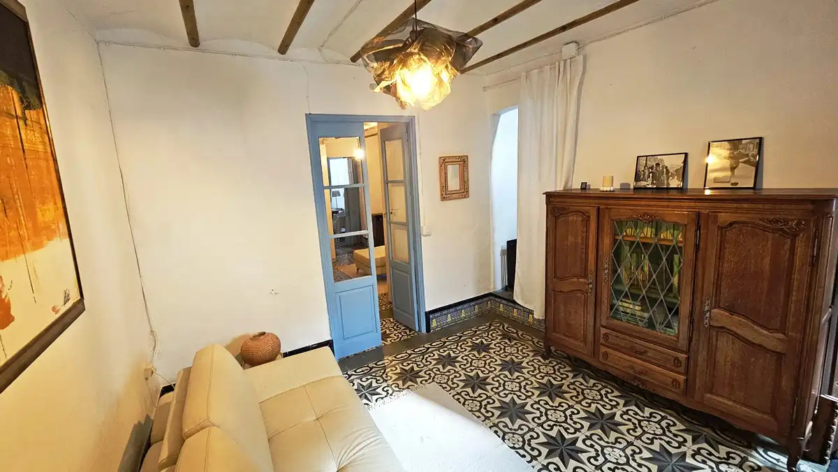 Sala de estar de Casa o chalet en venta en Aroche con Terraza y Trastero
