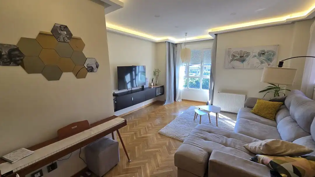Sala d'estar de Pis de lloguer en Alcorcón amb Traster, Piscina i Rentadora