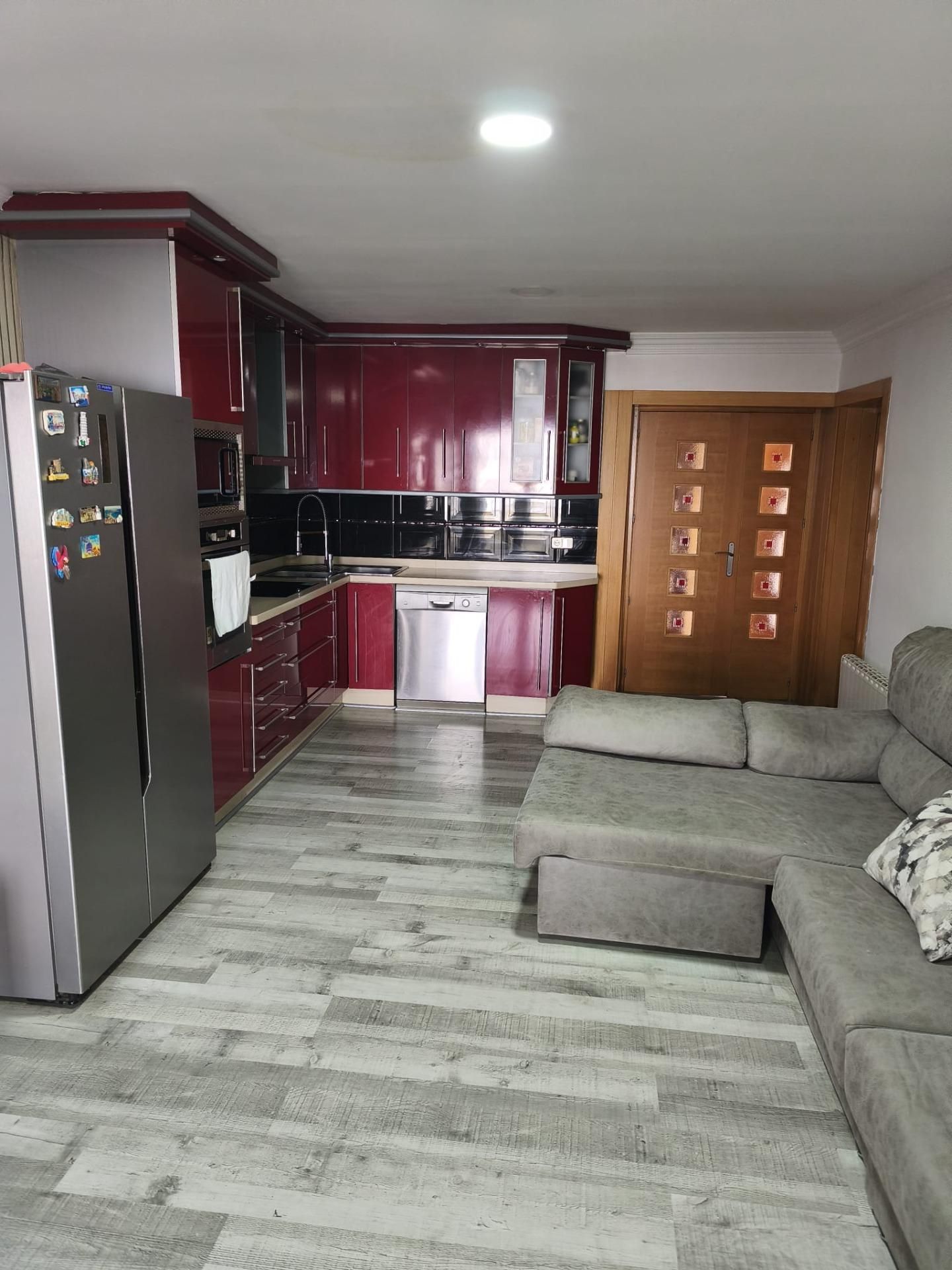 Cuina de Casa adosada en venda en  Albacete Capital amb Calefacció, Jardí privat i Terrassa