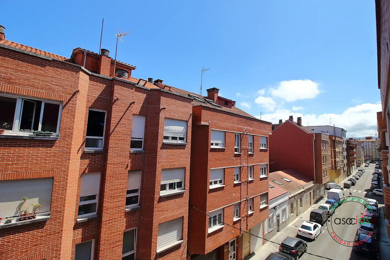 Exterior view of Flat for sale in Gijón   with Heating, Parquet flooring and Storage room