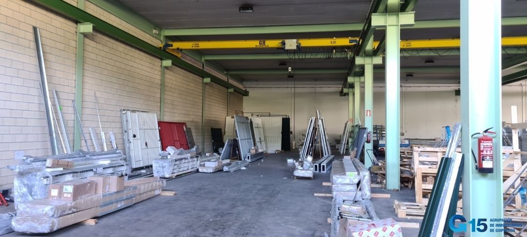 Nave industrial de alquiler en Urnieta