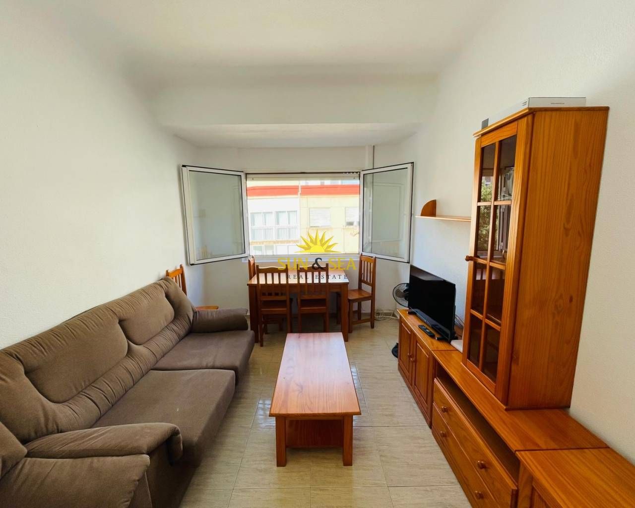 Living room of Apartment to rent in Cartagena  with Heating, Furnished and Oven