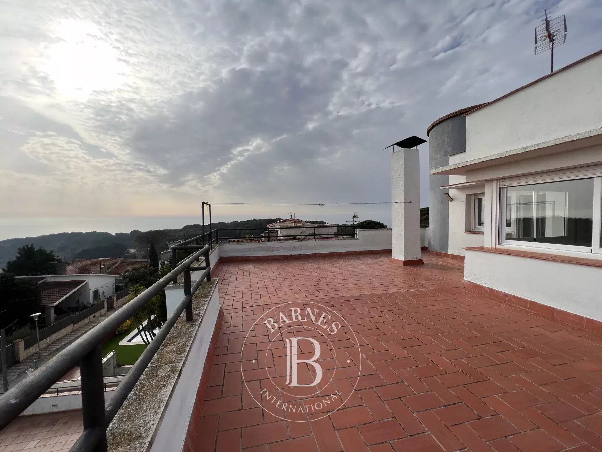 Vista exterior de Casa o xalet en venda en Sant Pol de Mar amb Aire condicionat, Calefacció i Jardí privat