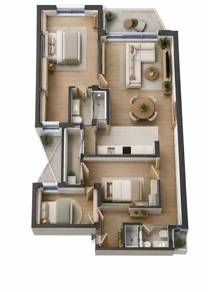 Piso con terraza en venta en Calle de Sicília, imagen 40
