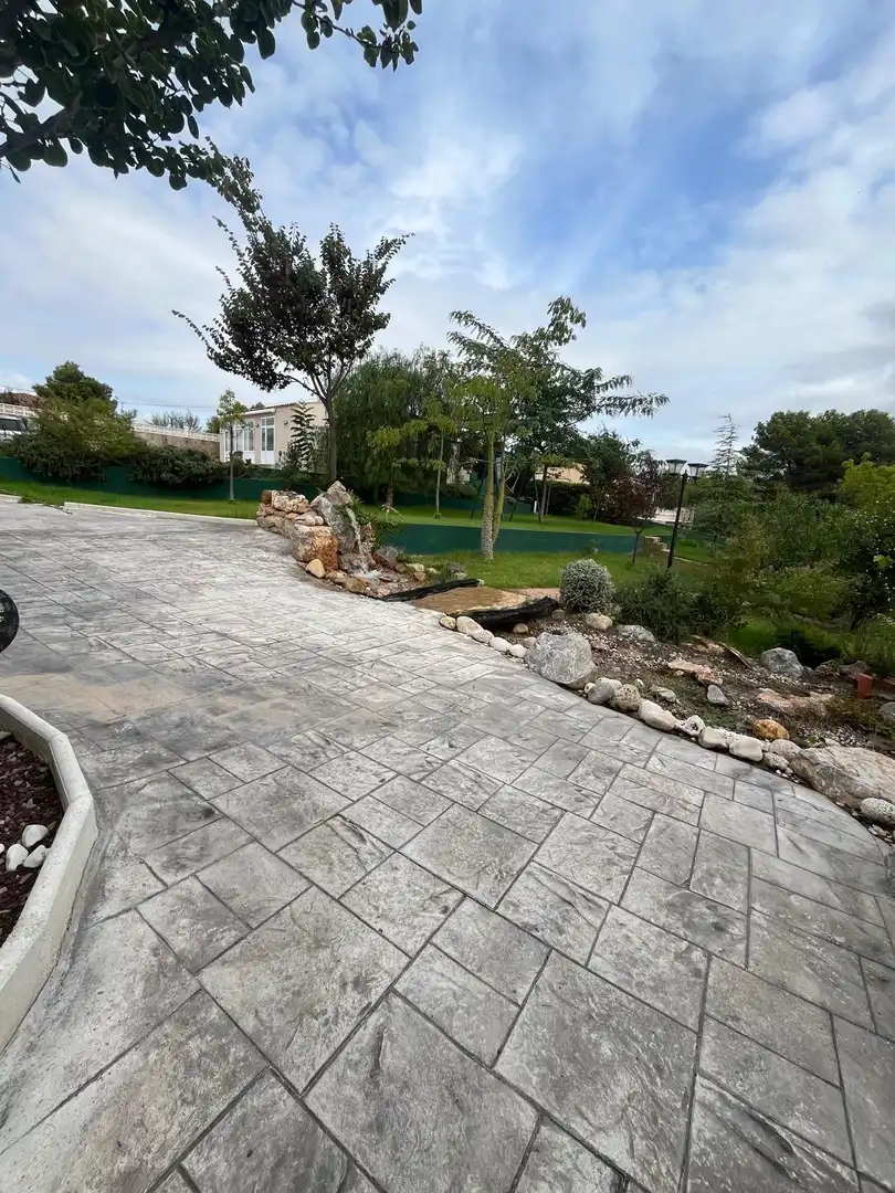 Terrasse von Haus oder Chalet zum Verkauf in Castellón de la Plana / Castelló de la Plana mit Klimaanlage, Schwimmbad und Möbliert