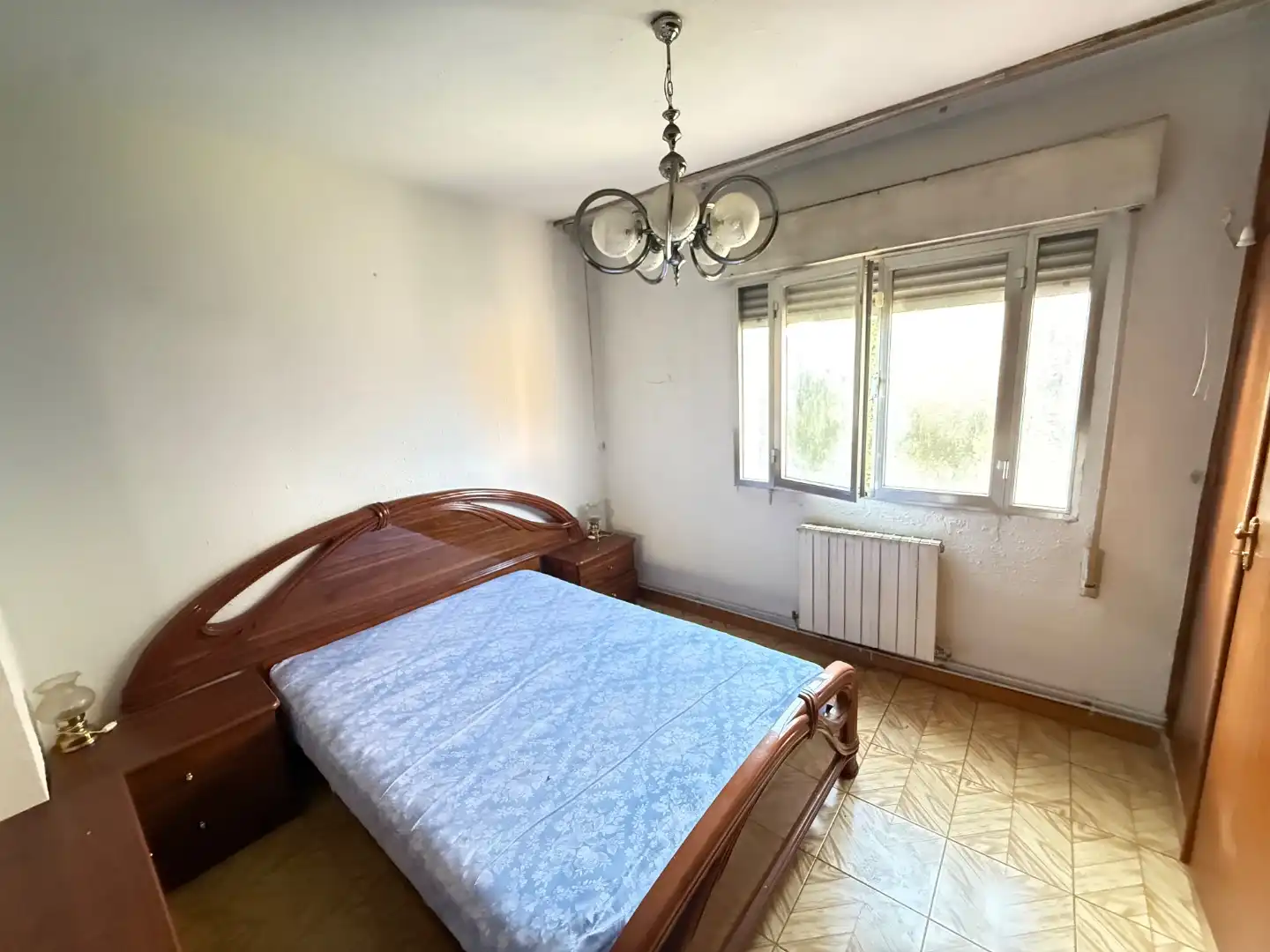 Bedroom of Flat for sale in  Madrid Capital  with Air Conditioner and Terrace