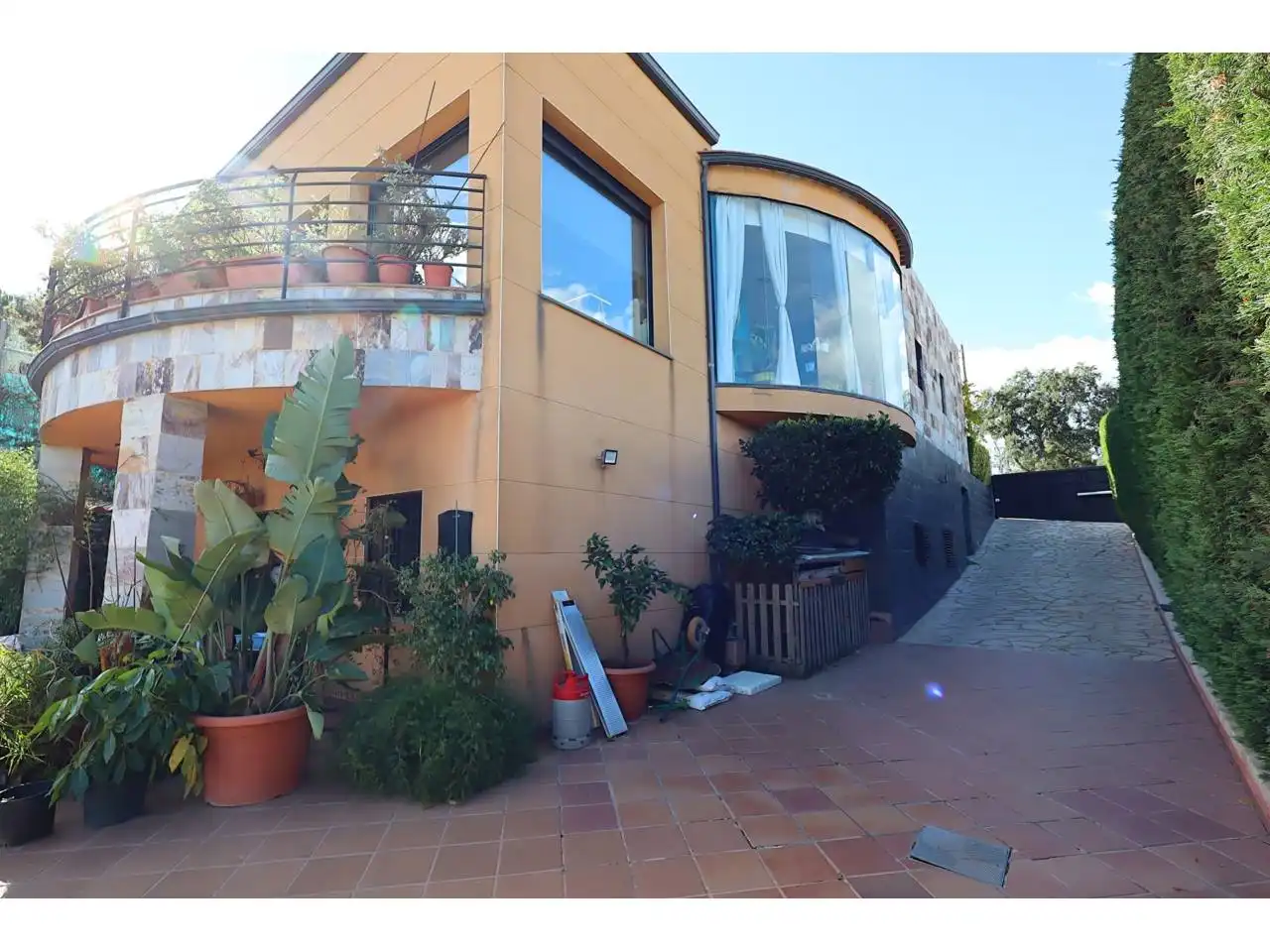 Vista exterior de Casa o xalet en venda en Lloret de Mar amb Aire condicionat, Calefacció i Jardí privat