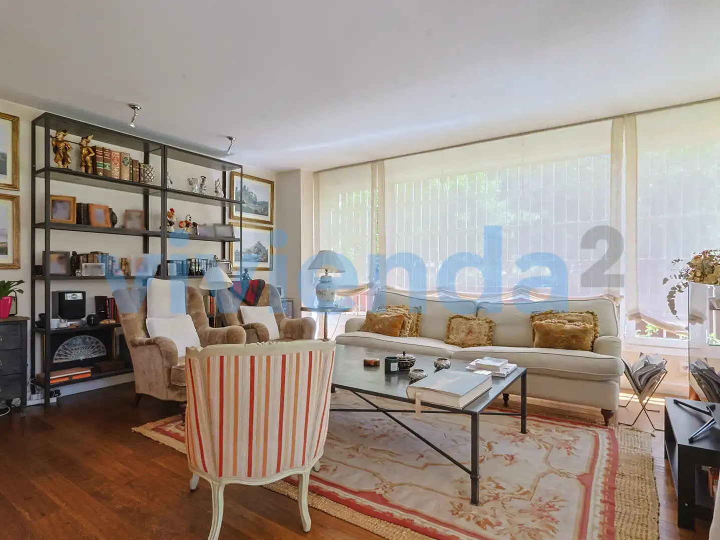 Living room of Flat for sale in Madrid  with Air Conditioner, Heating and Terrace