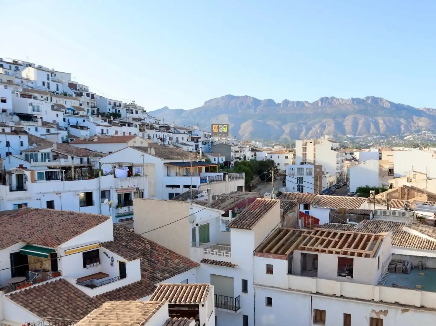 Außenansicht von Dachboden zur Miete in Altea mit Terrasse und Möbliert