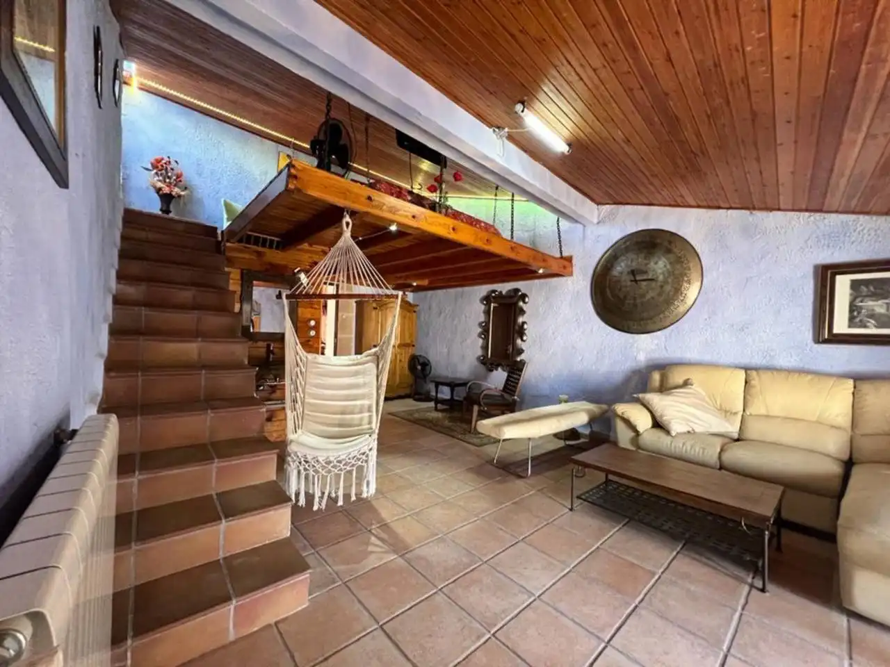 Living room of Houses for sale in Penàguila  with Air Conditioner, Heating and Terrace