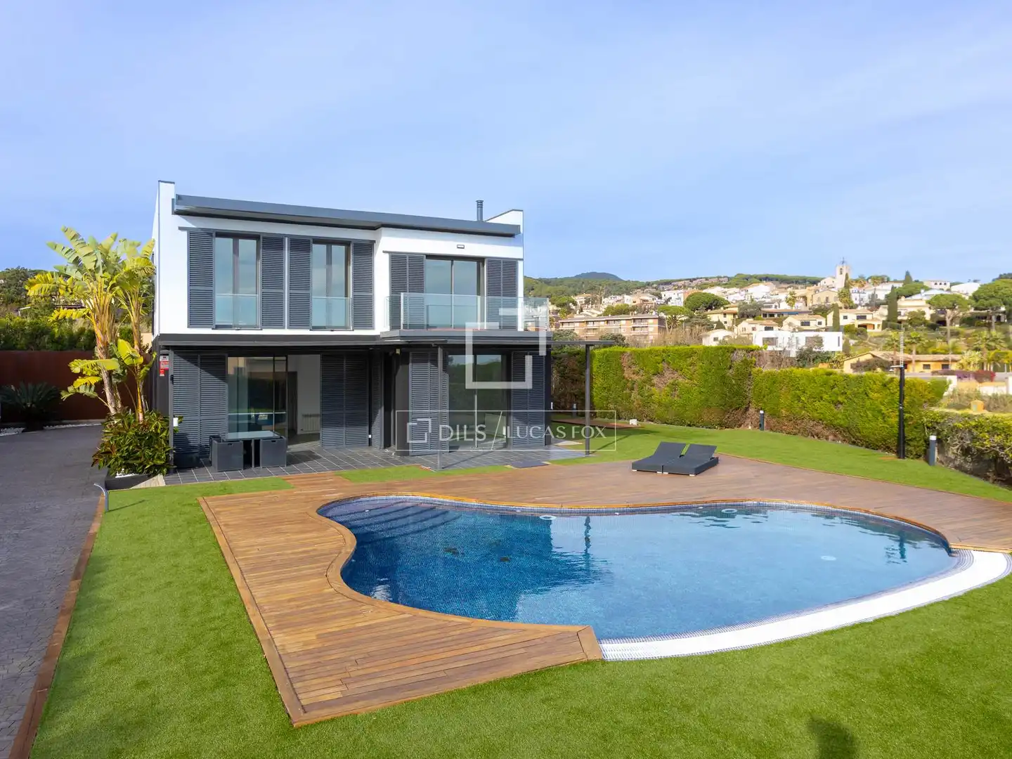Piscina de Casa o xalet en venda en Sant Vicenç de Montalt amb Aire condicionat, Calefacció i Jardí privat