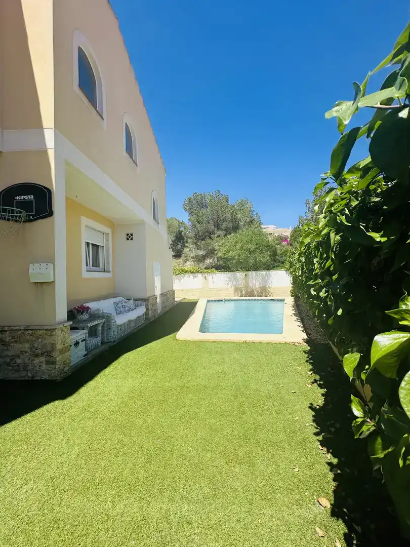 Piscina de Casa o xalet en venda en Pilar de la Horadada amb Aire condicionat, Piscina i Balcó