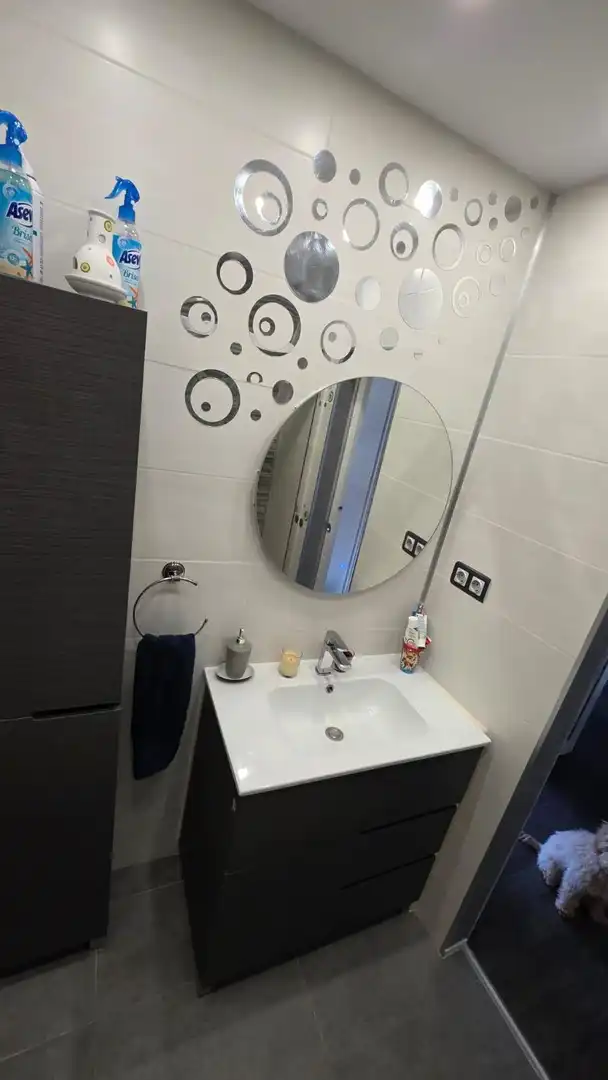 Bathroom of Flat for sale in Usansolo  with Heating, Storage room and Furnished