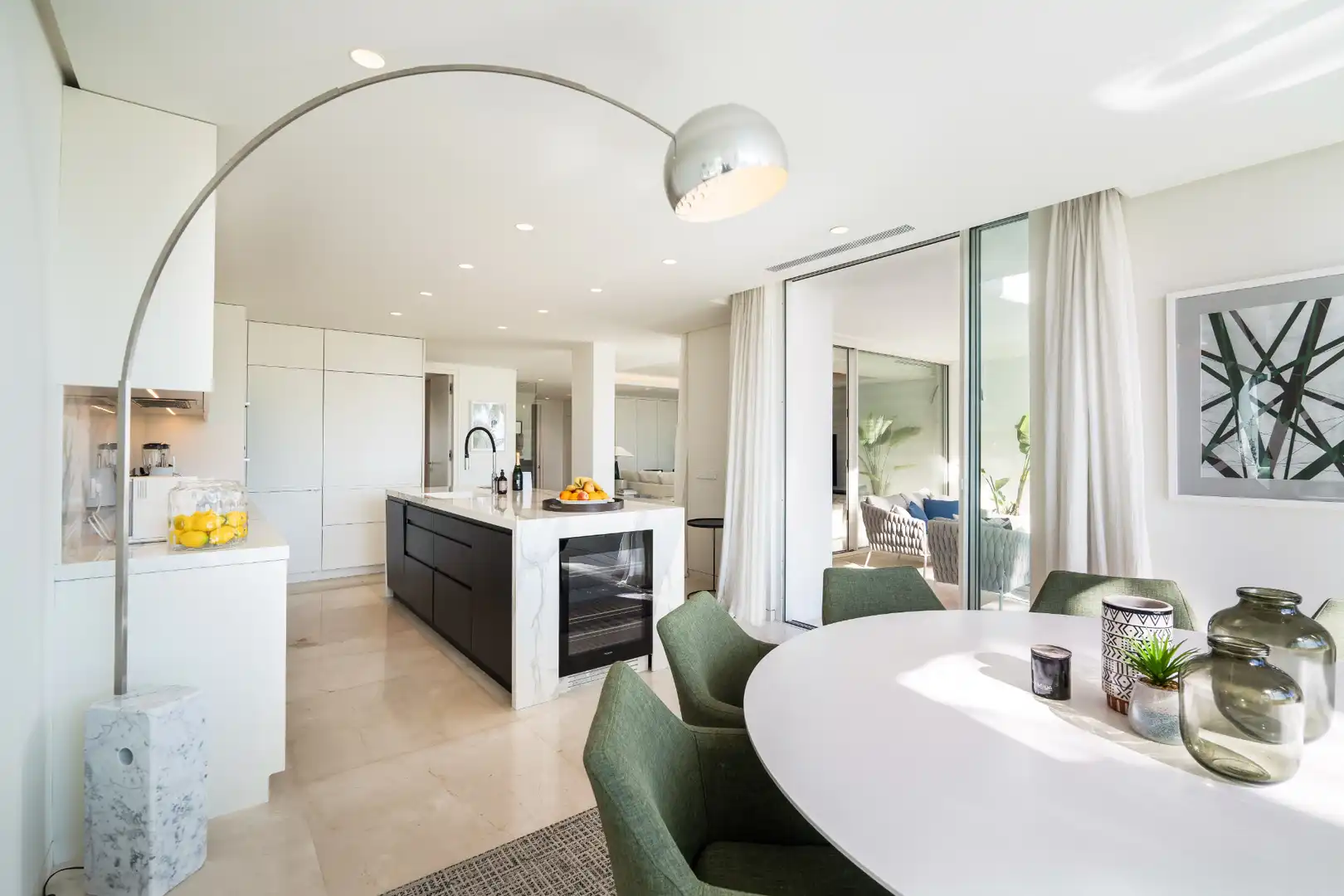 Cocina de Dúplex en venta en Marbella con Aire acondicionado, Terraza y Trastero