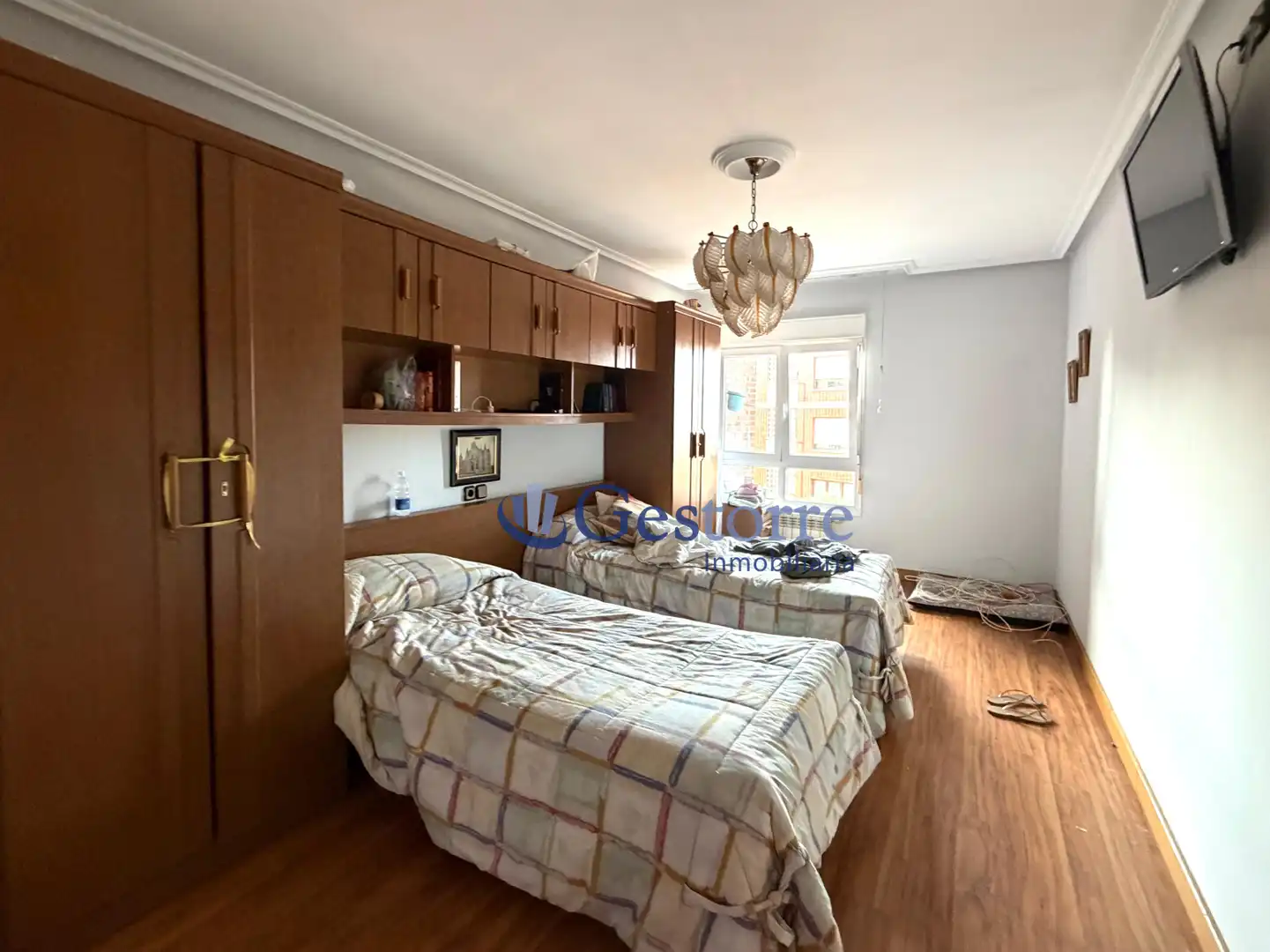 Schlafzimmer von Wohnung zum Verkauf in Gijón  mit Heizung und Balkon