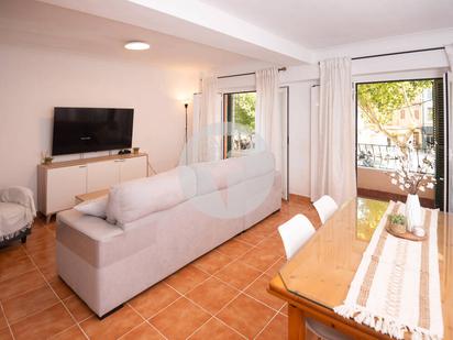 Sala d'estar de Pis en venda en  Palma de Mallorca amb Calefacció, Terrassa i Balcó