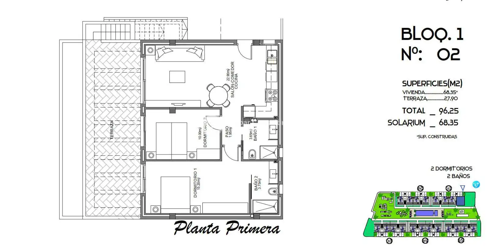 Penthouse with pool for sale in Algorfa, imagen 19