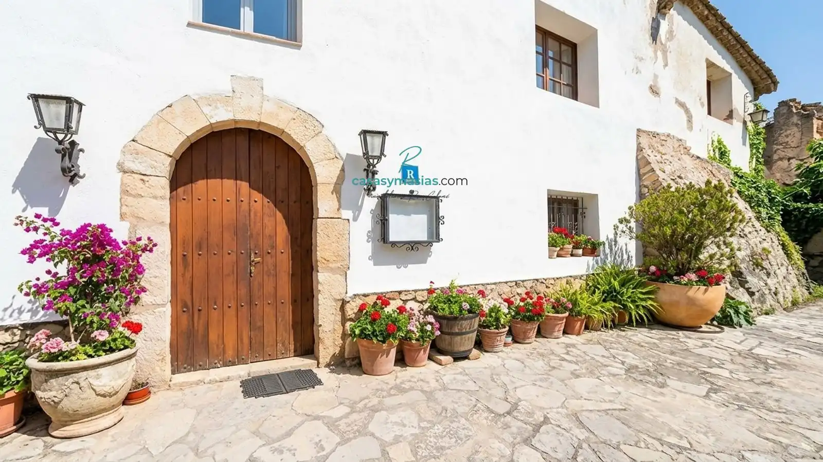 Casa rústica con terraza en venta en Sant Martí Sarroca