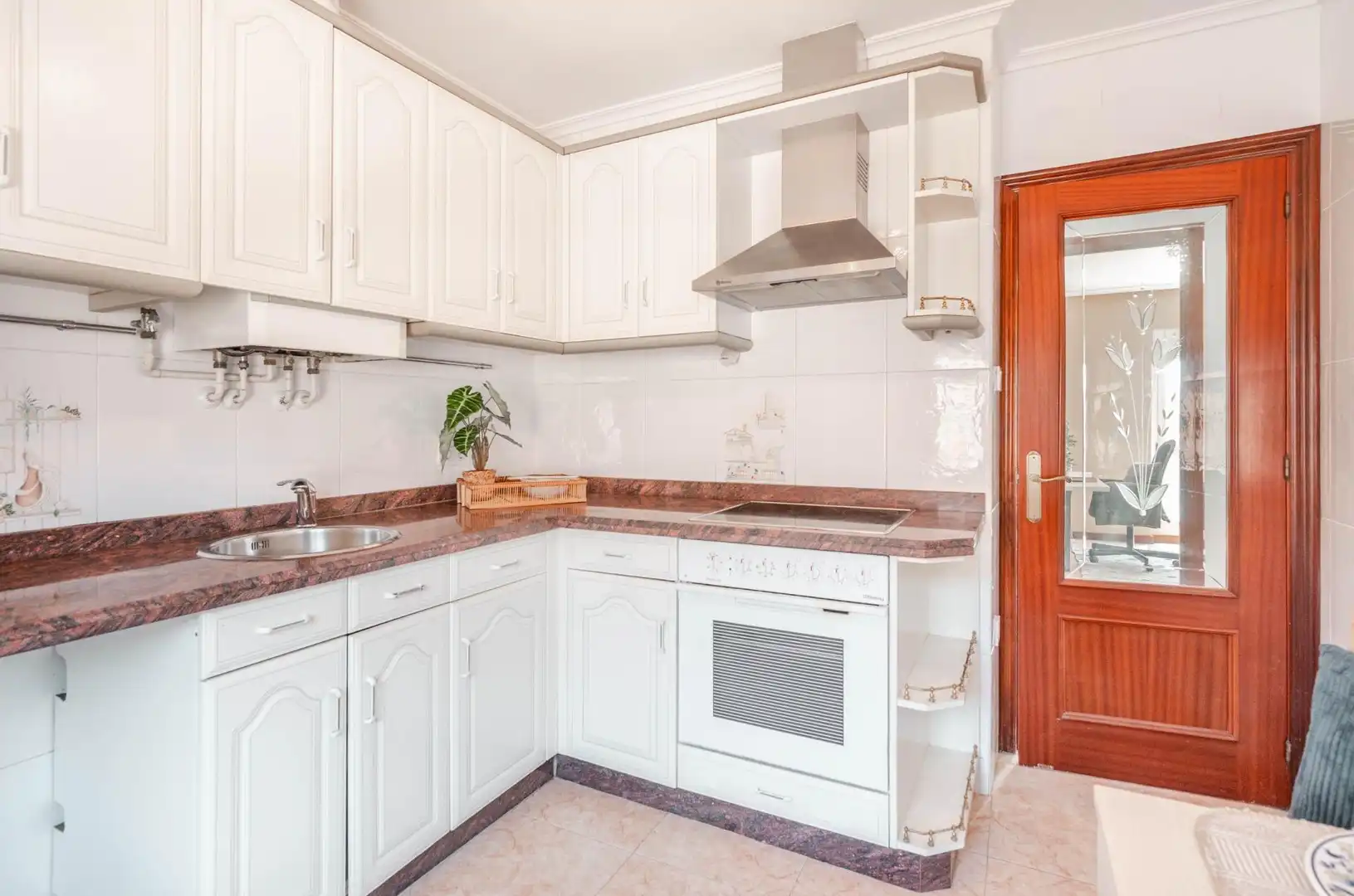 Kitchen of Flat for sale in Noreña  with Heating, Storage room and Furnished