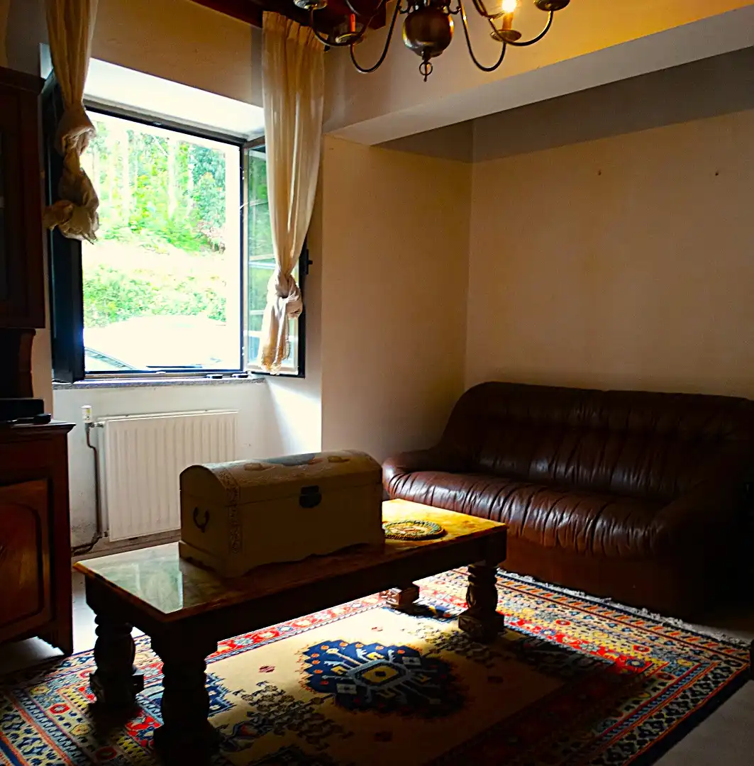 Sala d'estar de Finca rústica en venda en Ourol amb Calefacció, Jardí privat i Parquet