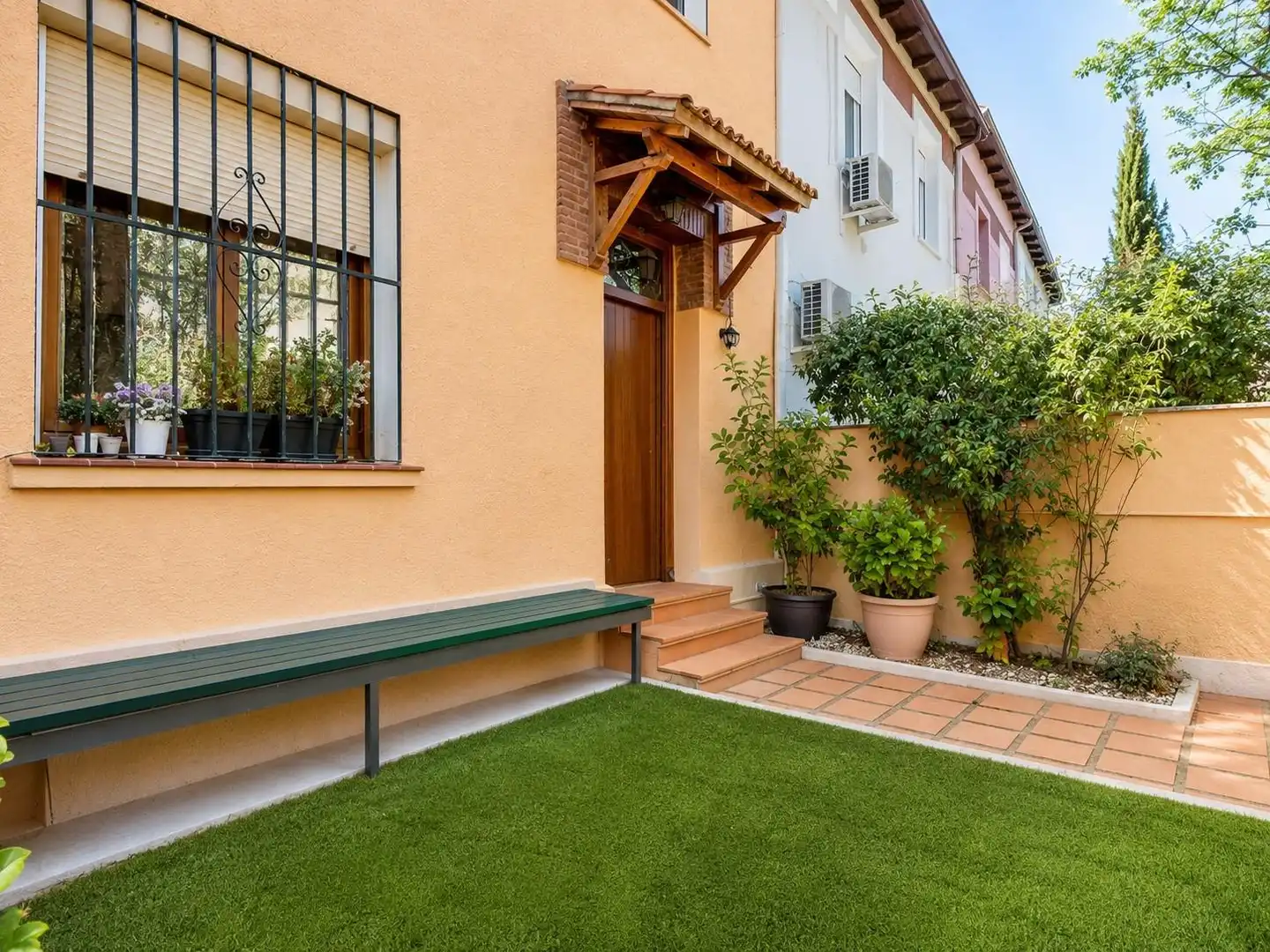 Terraza de Casa o chalet en venta en Madrid