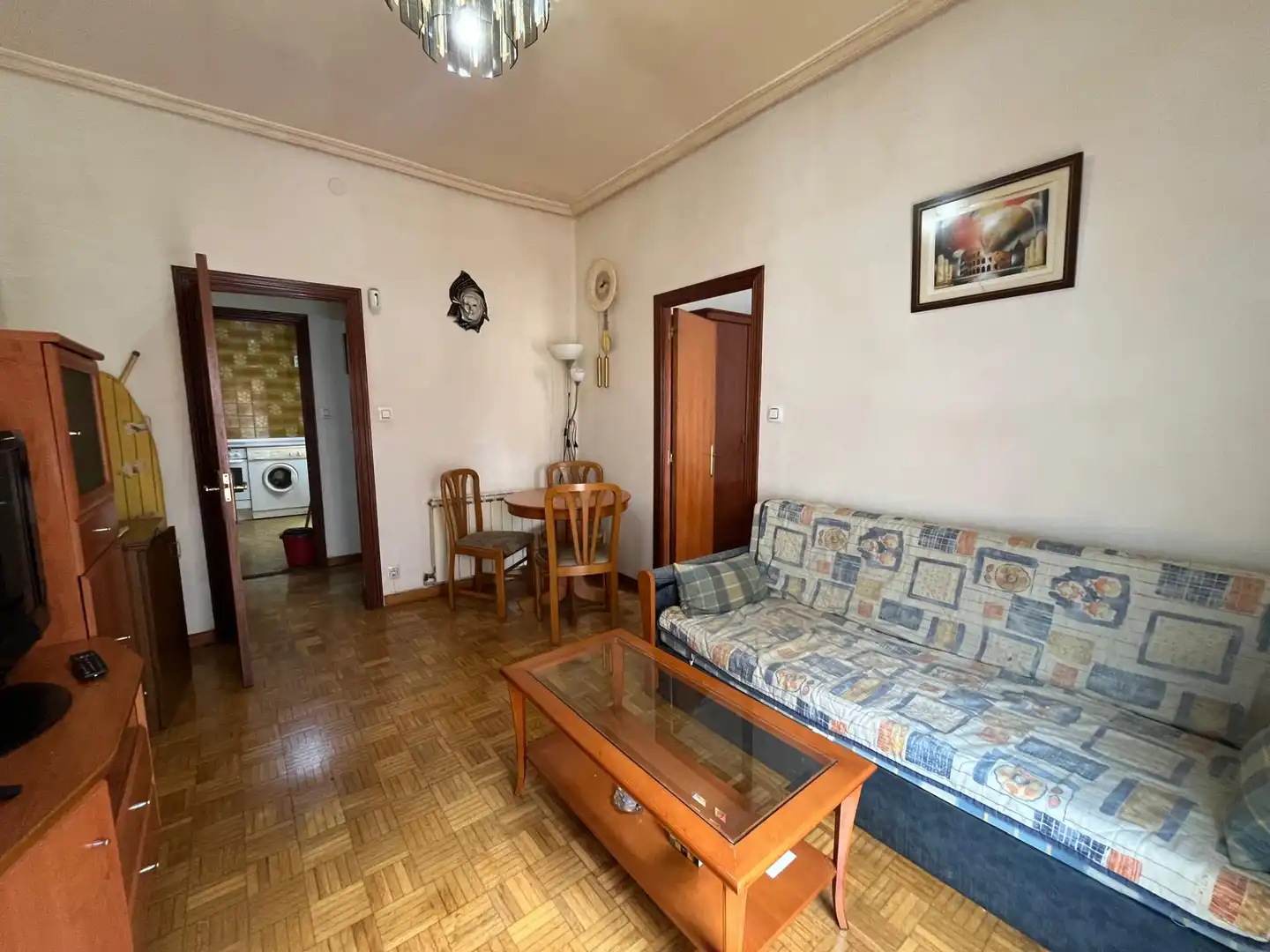 Sala de estar de Piso de alquiler en Valladolid con Calefacción, Amueblado y Horno
