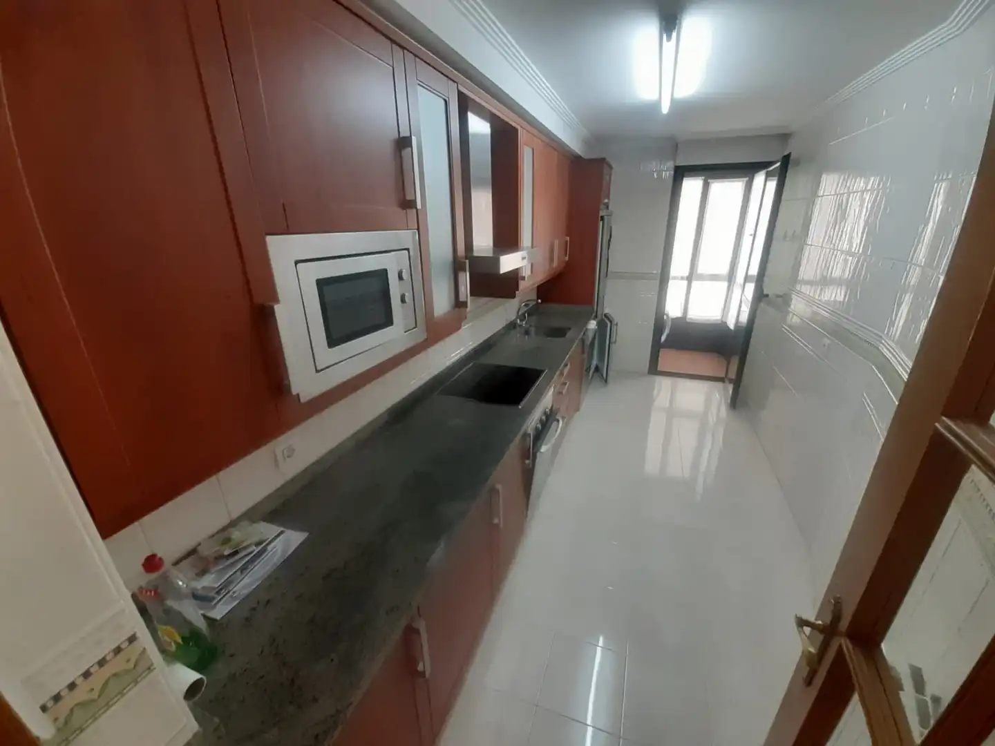 Kitchen of Flat for rent in Zamora Capital   with Storage room, Balcony and Community pool