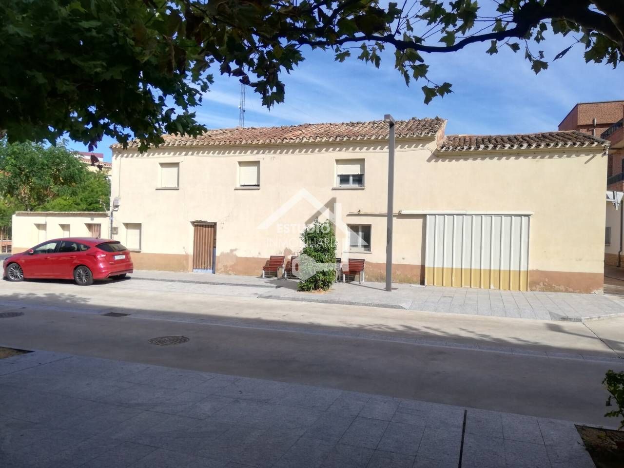 Vista exterior de Casa o xalet en venda en Arrúbal amb Jardí privat